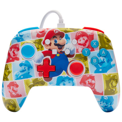 PowerA Enhanced Wired Controller for Nintendo Switch - Mario Hero Reel Great son loves it