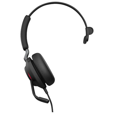 Boîte Ouverte - Casque D'écoute À Suppression Du Bruit Evolve2 40 Se De Jabra Avec Microphone - Noir