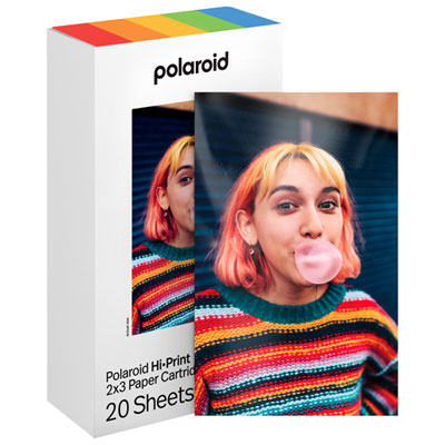 Polaroid Photo Paper with Cartridges for Hi-Print Gen 2 - 20 Sheets Great product, we love the great quality and it’s super mobile