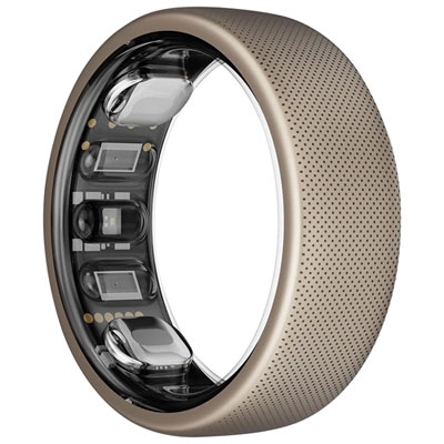 Amazfit Helio Sleep & Fitness Smart Ring - Size 10 - Titanium