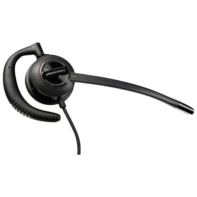 HP Poly EncorePro HW530 On-Ear Noise Cancelling Headset - Black