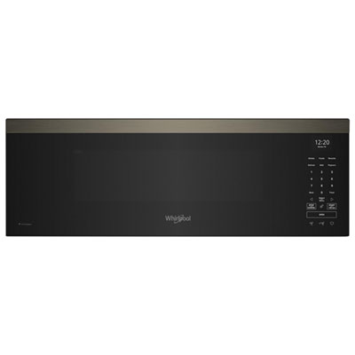 Image of Whirlpool Over-The-Range Microwave - 1.1 Cu. Ft. - Black Stainless Finish