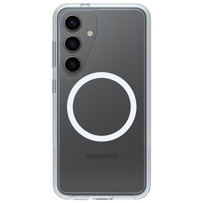 Étui Rigide Ajusté Avec Aimant Symmetry D'otterbox Pour Galaxy S25 - Transparent Great protector