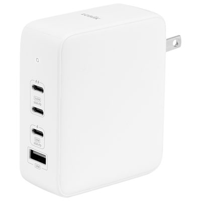Chargeur Mural Usb-C/usb-A Gan 140 W Power Plus De Logiix (Lgx-13768) - Blanc