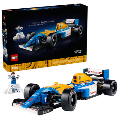 LEGO Icons: Williams Racing FW14B & Nigel Mansell - 799 Pieces (10353) Great Lego set! Honors Fi legends and looks great once done