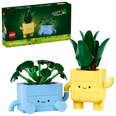 LEGO Botanicals: Happy Plants - 217 Pieces (10349) I love this lego set! It's so cute! Thanks Best Buy!