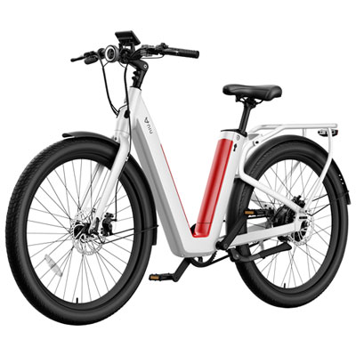 NIU C3 Pro Versatile Step-Through Electric City Bike (500W Motor/ 145km Range/ 45km/h Top Speed) - White The best electronic bike ever