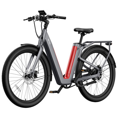 NIU C3 Pro Versatile Step-Through Electric City Bike (500W Motor/ 145km Range/ 45km/h Top Speed) - Grey