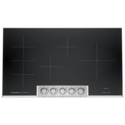 Image of Frigidaire Professional 37   5-Element Induction Cooktop (PCCI3680AF) - Smudge-Proof Stainless Steel