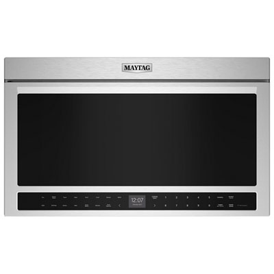 Image of Maytag Over-The-Range Microwave - 1.1 Cu. Ft. - Fingerprint Resistant Stainless Steel