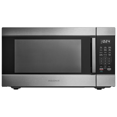Insignia 2.2 Cu. Ft. Microwave (NS-MW22SS6-C) - Stainless Steel Great huge microwave