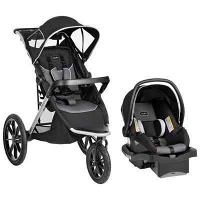 Evenflo Victory Plus Jogger Travel System - Grey Scale