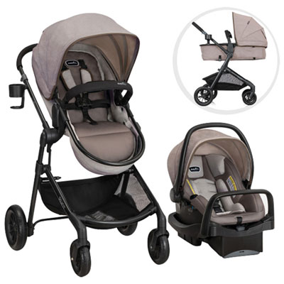 Evenflo Pivot Modular Travel System - Desert Tan
