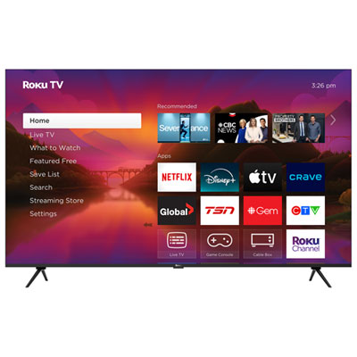 Téléviseur Intelligent Roku Mini-Del Qled Hdr 4K De 65 Po Série Plus Roku (65R6C5Ca) - 2025 - Exclusivité Best Buy Great TV!