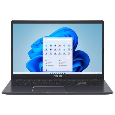 Portable De 15,6 Po Vivobook Go 15 L510 D'asus Avec Microsoft 365 Pendant 1 An - Noir Stellaire (Celeron N4500/ram 4 Go/ssd 128 Go)