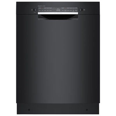 "Open Box - Bosch 300 Series 24"" 46dB Built-In Dishwasher w/SS Tub (SGE53C56UC) - Black - Perfect Condition"