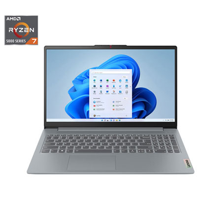 Lenovo IdeaPad Slim 3 15.6" Touchscreen Laptop - Arctic Grey (AMD Ryzen 7 5825U/16GB RAM/512GB SSD) I Love this laptop