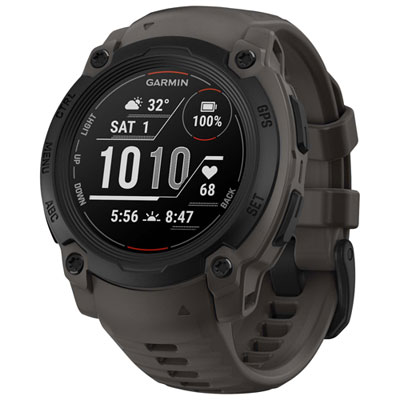 Montre Intelligente Multisport Bluetooth De 40 Mm Instinct E De Garmin - Noir/anthracite