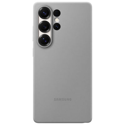 Étui Souple Ajusté En Silicone Pour Galaxy S25 Ultra De Samsung - Gris