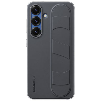 Samsung Standing Grip Fitted Hard Shell Case for Galaxy S25 - Black