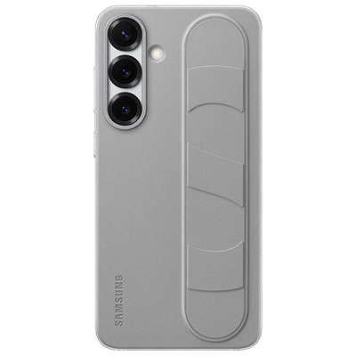 Étui Rigide Ajusté Standing Grip De Samsung Pour Galaxy S25+ - Gris