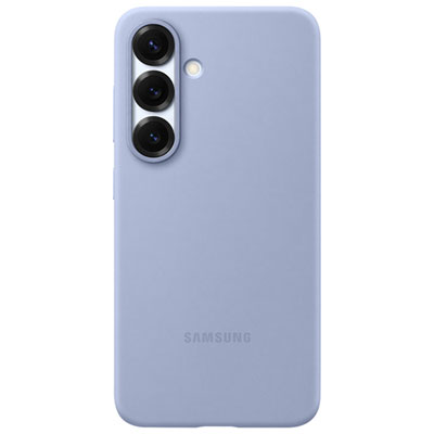 Samsung Silicone Fitted Soft Shell Case for Galaxy S25 - Light Blue Great furitors