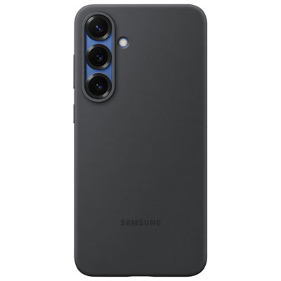 Samsung Silicone Fitted Soft Shell Case for Galaxy S25+ - Black