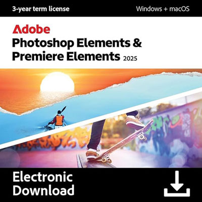 コンピュータ/IT Photoshop Elements&amp;Premiere Elements2021 Adobe Photoshop Elements & Premiere Elements 2025 (PC/Mac