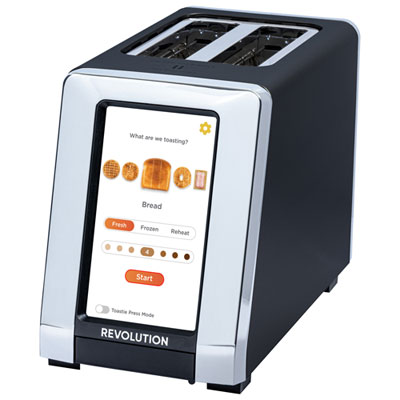 Revolution InstaGLO 2.0 Toaster - 2-Slice - Matte Black