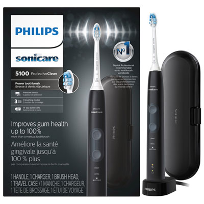 Philips Sonicare 5100 Electric Toothbrush (HX6850/60) - Black