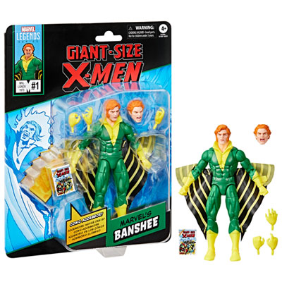 Hasbro Marvel Legends Series - Figurine D'action De Banshee
