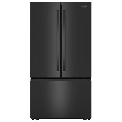 Whirlpool 36" 30.52 Cu. Ft. French Door Refrigerator with Water Dispenser (WRFF3336SB) - Black I love the space in the fridge
