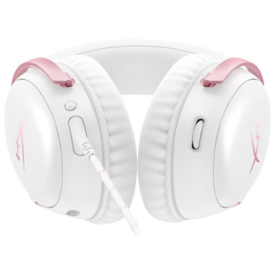 HyperX Cloud III Wired Gaming Headset - White/Pink | Best Buy Canada