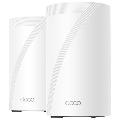 TP-Link Deco BE65 BE11000 Whole Home Mesh Wi-Fi 7 System - 2 Pack