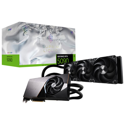 Image of MSI Suprim Liquid GeForce RTX 5090 32GB GDDR7 Video Card