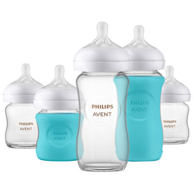 Philips Avent Natural Newborn Glass Bottle Baby Set (SCD858/01) Both products are awesome and make me feel confident I am giving my baby the best
