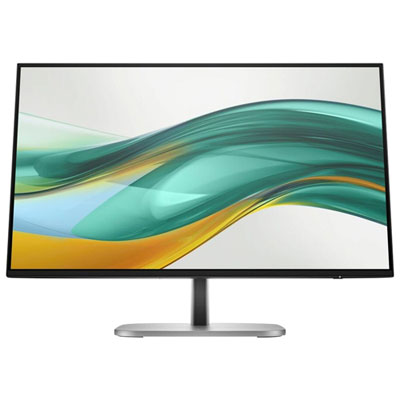 "HP Series 5 Pro 524PF 23.8"" 1080p HD IPS LCD Monitor (9D9L6UT#ABA) - Black/Silver - 100Hz, Blue Light Filter"