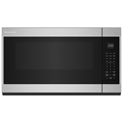 Image of KitchenAid Over-The-Range Microwave - 1.9 Cu. Ft. - PrintShield Stainless