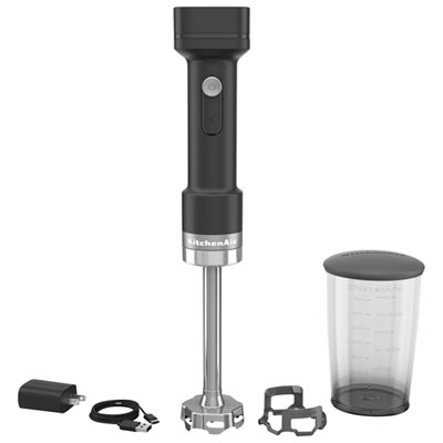 KitchenAid Go Immersion Blender with Battery - Black