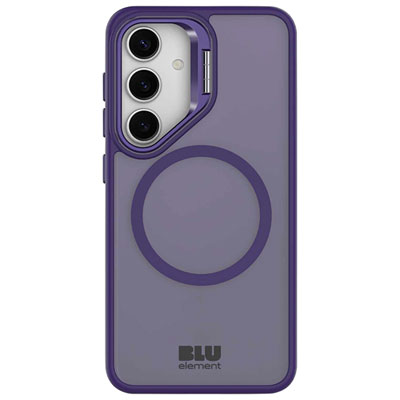 Étui Ajusté Nuage Chromatique De Blu Element Avec Magsafe Et Béquille Pour Galaxy S25 - Violet Foncé