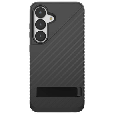 Étui Rigide Ajusté Avec Béquille De Zagg Denali Pour Galaxy S25 - Noir Feels and looks great
