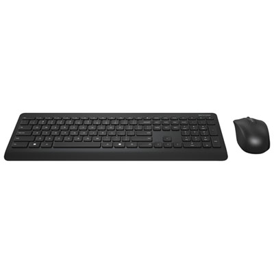 Ensemble Avec Clavier Et Souris Optique Sans Fil Desktop 900 Designed By Microsoft D'incase - Anglais
