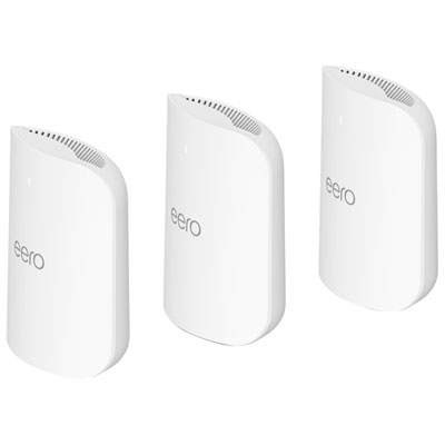 eero Pro 7 Tri-Band Whole Home Mesh Wi-Fi 7 System (ME10312) - 3 Pack