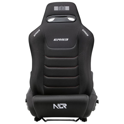 Next Level Racing ERS3 Elite Fabric/Mesh Reclining Racing Seat - Black