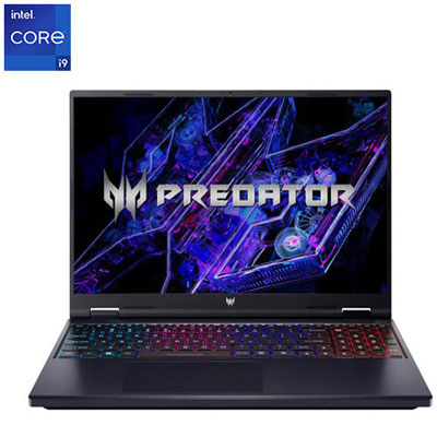 Open Box - Acer Predator Helios Neo 16" 165Hz Gaming Laptop (Intel Core i9-14900HX/16GB RAM/1TB SSD/RTX 4060)