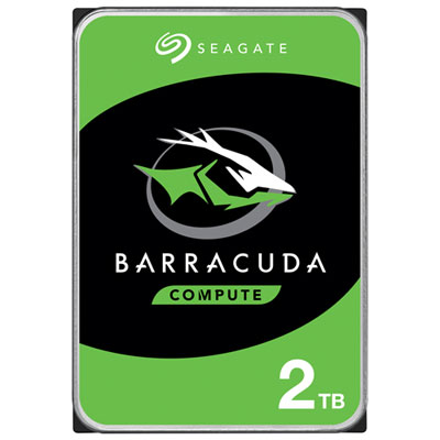 Seagate Barracuda 2TB 3.5" 7200RPM SATA Desktop Internal Hard Drive (ST2000DMZ08)