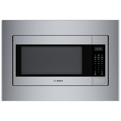 Bosch 300 Series Built-In Microwave - 2.1 Cu. Ft. - Stainless Steel My overall experience is not great