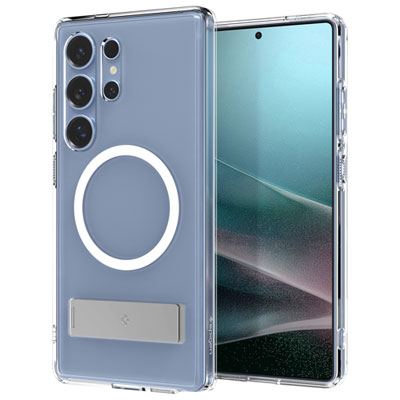 Spigen Slim Armor Essential S Magfit Fitted Hard Shell Case for S25 Ultra - Crystal Clear