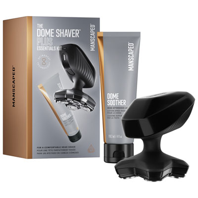 Manscaped Dome Shaver Plus Cordless Scalp & Bald Head Shaver Essentials Kit Best head shaver ever