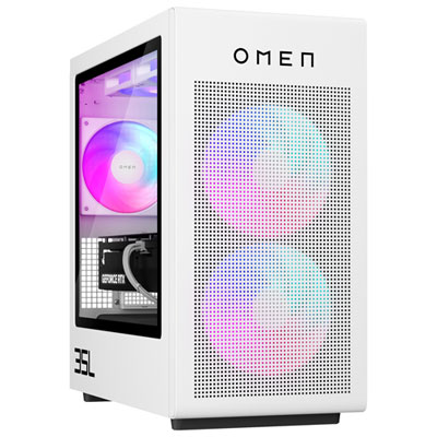 Ordinateur De Jeu Omen 35L De Hp - Blanc (Ryzen 7 8700F D'amd/ram 32 Go/ssd 2 To/geforce Rtx 5070/windows 11) - Exclusivité De Best Buy Great but